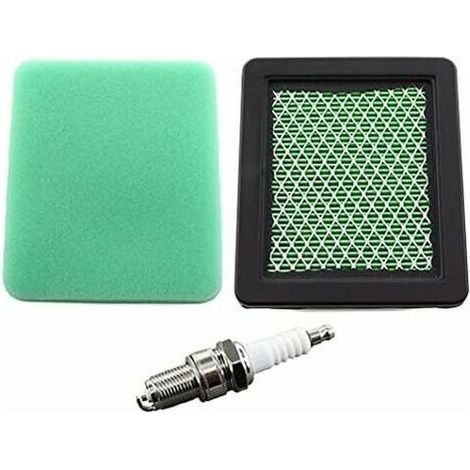 Filtre à Air avec Préfiltre et Bougie d'Allumage pour Tondeuses Honda HRG415, HRG465, HRX426, HRX476, HRX537, HRB425, IZY, Remplace la Référence 17211-ZL8-023. (1/4)