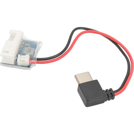 Câble de charge à fiche équilibrée USB-C vers 5 V, coudé à 90°, pour caméra de drone FPV (1/5)