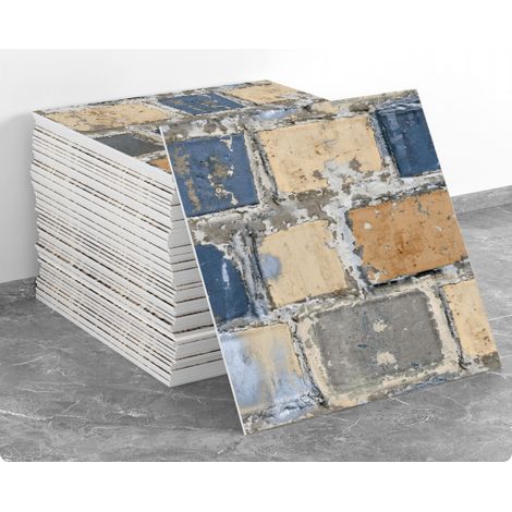 (10 Stück, 30×30 cm, Q028) Selbstklebende Wandaufkleber für Fliesen, Marmorstruktur, Wanddekoration, PET-Material, geeignet für Küchen, Badezimmer, Kamine und Waschküchen.
