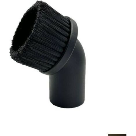Cepillo redondo para aspiradora, cepillo de succión, accesorio para aspiradoras de líquidos y sólidos, 44 mm de diámetro interior, 40 mm de longitud de cerdas. (1/2)