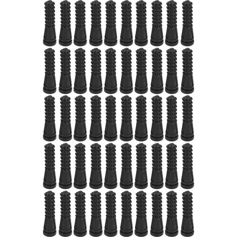 50 Doigts en Caoutchouc pour Déplumeuse de Volaille, Bâtons d'Épilation pour Canards et Poulets (1/5)