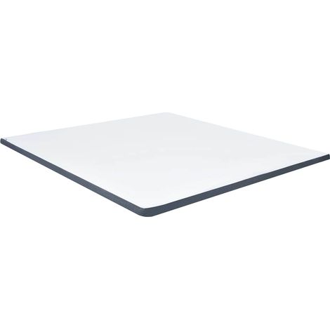 vidaXL Sobrecolchón para cama box spring 200x180x5 cm suavidad media (1/5)