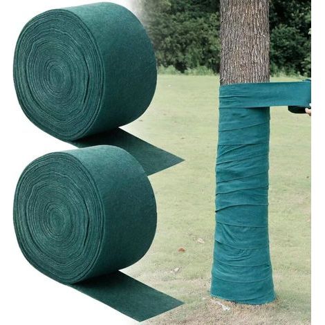 Enveloppement Protecteur d'arbre, Bandage de Protection des Plantes antigel, Bandage de Tronc d'arbre pour Garder Les Plantes arbustives au Chaud et hydratantes- 2 rotolo da 20 m (1/5)