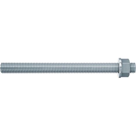 Fischer 10x  asta di  ancoraggio FIS  A M  12 x  140 mm  zincata a  caldo, qualità  dell'acciaio 8.8  - 519398