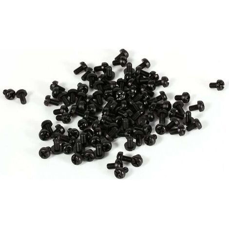 100 Stück M2 M3 M4 Kunststoff Nylon Sechskant Außengewinde Innengewinde Distanzschraube Rundkopfmutter (1/4)