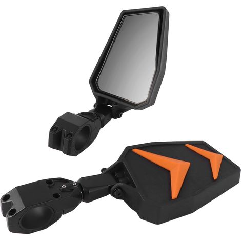 Schwarzer Aluminium-Rückspiegel (1,75 Zoll), Ersatzteil für Arctic Cat Wildcat UTV (1/5)