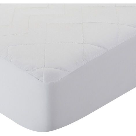 Pikolin Home - Coprimaterasso imbottito in fibra con trattamento anti-acaro, traspirante riduce al minimo i sintomi dell'allergia (1/4)