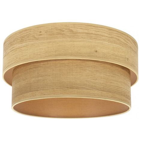Lampenschirm stehleuchte schirm wohnzimmer smile e27 helles holz 40dx35dx21h