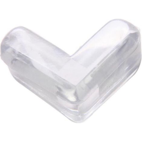 Coins De Protection - Silicone Transparent - Pour Angles De Meubles Et Tables - Lot De 20 (1/2)