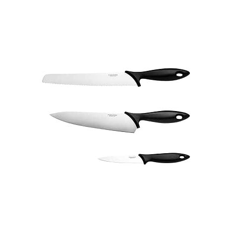 Ensemble de 3 couteaux Fiskars Essential 1065583