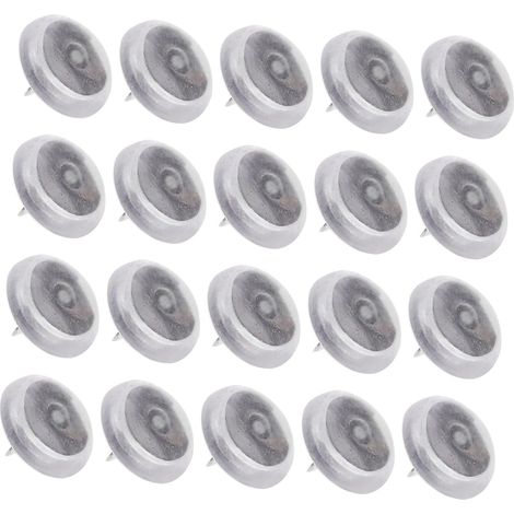 Uonlytech Lot de 20 protège-pieds ronds en silicone antidérapant (1/5)