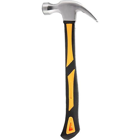 Griffe de marteau, outil professionnel de main de menuiserie de maison de menuiserie de menuiserie de bois de marteau de griffe en acier(750g) (1/5)