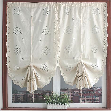 Cuisine Salle De Bain Fenêtre De Levage Rouler écran Rideau 83 145cm Beige (1/5)