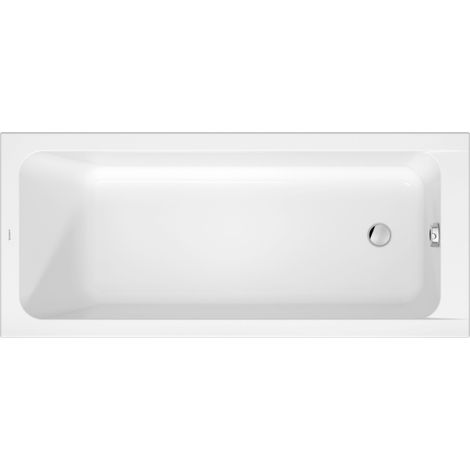Baignoires Duravit D-Code, 1600x700mm, rectangulaire, à