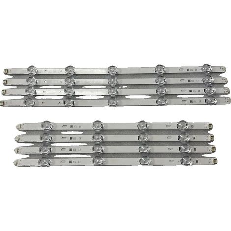 Striscia LED, lunga 97,7 mm, per TV LG da 47", sorgente luminosa a lampadina LED, materiale in alluminio, dimmerabile. (1/5)