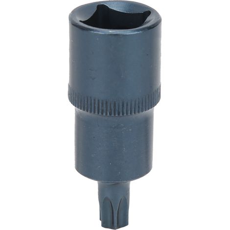 Embout de douille Star antirouille haute précision en acier allié S2 bleui, prise en plastique 1/2X55XT45 (1/5)
