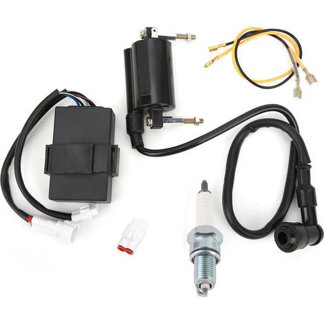 Kawasaki 300 CDI Kawasaki Bayou 300 CDI Sonstiges Zündzubehör Auto CDI Zündspule Zündkerzen Ersatz für Kawasaki Bayou 300 KLF300B 1988-2004. (1/5)