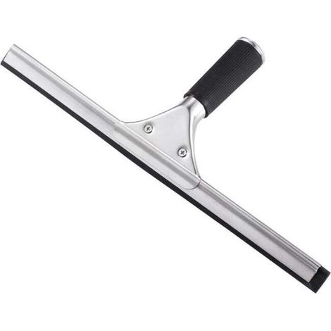 Duschabzieher, Fensterabzieher, Haushaltswasser, Edelstahl-Reinigungsabzieher, Wischer für Badezimmerfenster, 35 cm.