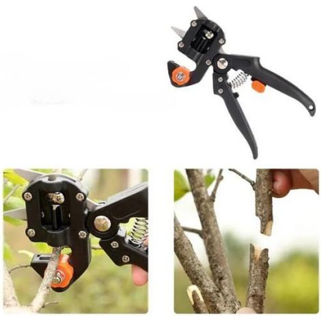 Sécateur À Greffage - Lame En Acier Inoxydable - Pour Taille De Plantes Et Greffes Horticoles - 1 Pièce (1/4)