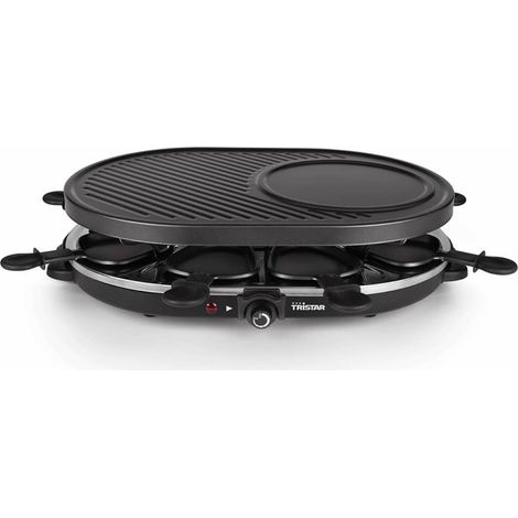Tristar RA-2996 Griglia per Raclette Nera 8 Persone (1/5)