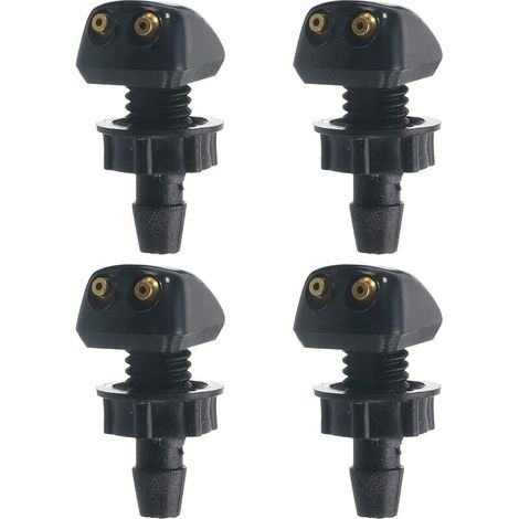 KZQ Set di 8 supporti per asta tenda, senza fori, autoadesivi, adatti per cucina, tendaggi, bagno e camerata. (1/3)