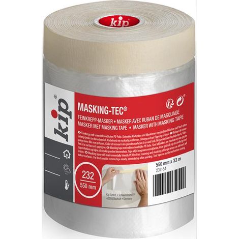 Kip Plastic Masker 232 - 550mm x 33m (1/4)