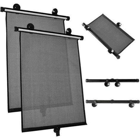 Tenda parasole avvolgibile per finestra laterale, tenda a rullo per finestra laterale 40 x 45 cm, 2 pezzi (1/5)