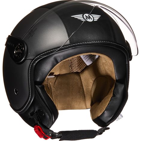 Jethelm Motorrad mit Visier Helm H-44