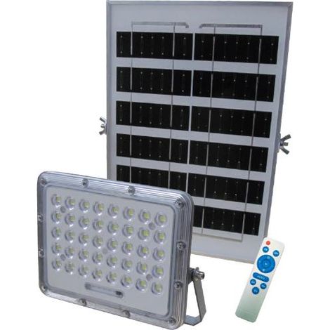 PROIETTORE LED C/PANN. SOLARE C/TELECO MAURER 200W IP65 1500LM-CF.SCATOL