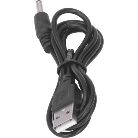 Eujgoov Câble de Charge de Cordon d'alimentation USB, compatibilité Universelle, Travail Fiable, Meilleure Conception, électronique, Fonctionne Efficacement avec Divers Appareils, pour 3,5x1,35 Mm