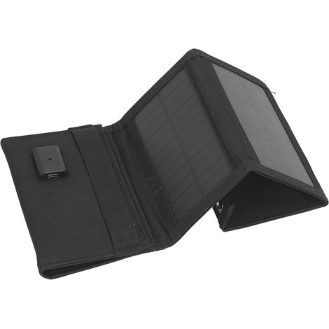 5V 12W Faltbares, wasserdichtes Nylon-Solarpanel mit USB-Ladegerät für Handy, Kamera und Laptop (1/5)
