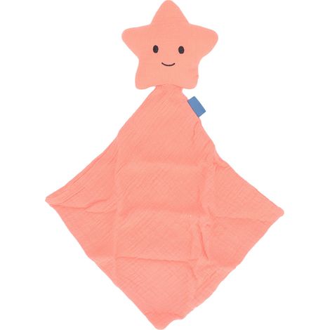 Lot doudou sécurité bébé forme étoile coton doux respirant cartoon mignon pour nourrisson (1/5)