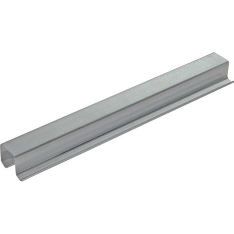 Perfil de corredor para Top Line 27 de aluminio de 3500mm. blk Hettich