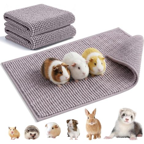 2 Pieces Guinea Pig Cage 60 x 40 cm, Washable Guinea Pig Accessories (1/5)