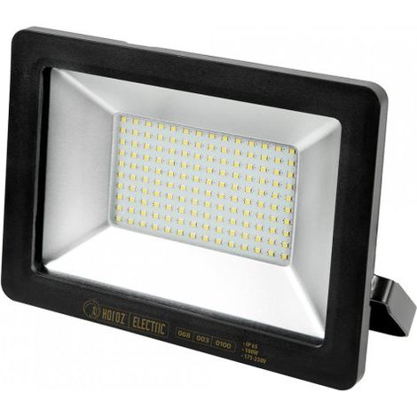 Projecteur LED extra plat 100W IP65 6400K PUMA-100 Dim. 308x395x70mm