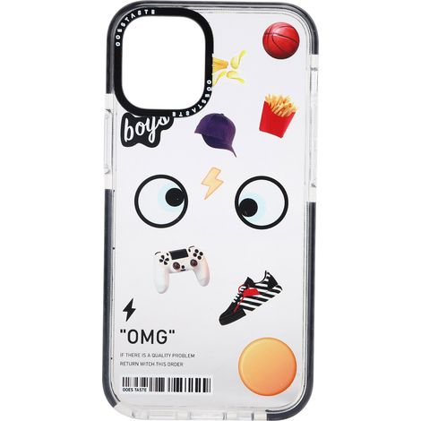 Étui de téléphone robuste en silicone intégral pour iPhone 12 Pro Max, coque de protection antichoc (1/5)