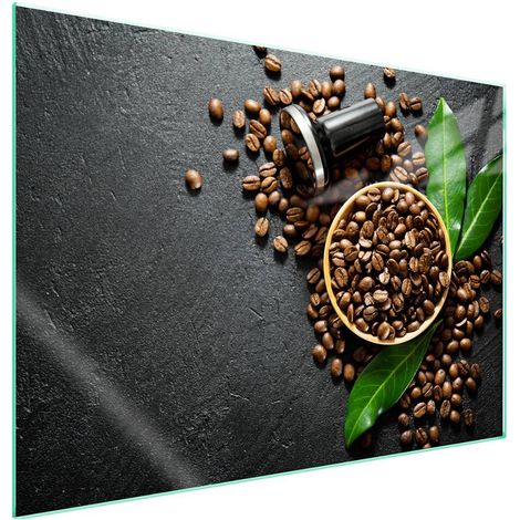 Protection de plaque de cuisson en verre 70x52 Café (1/5)