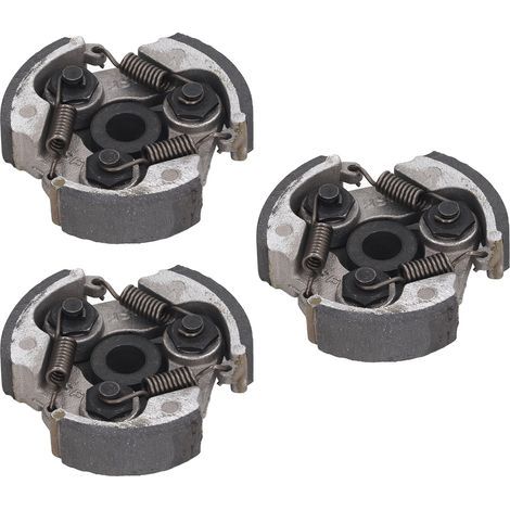 Kupplungsbelagsatz – 3 Stück aus Aluminium für Quad/Dirt Bike/ATV – Außendurchmesser 74,24 mm