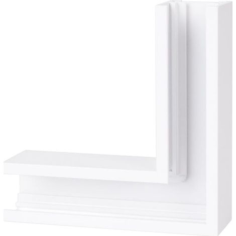 Staffa angolare 90° per binari MT0028/MT0029 bianca Maxlight (1/2)