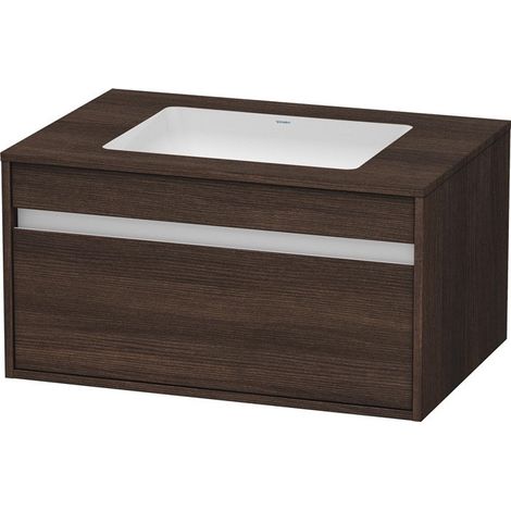 Meuble sous-vasque KETHO 550x800x426mm châtaignier