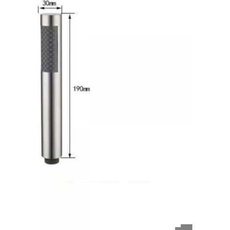 Pommeau De Douche - Acier Inoxydable 304 - Finition Brossée - Résistant Aux Chutes - 1 Pièce (1/5)