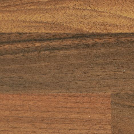 Natural Block Walnut Effect 38mm Laminate Kitchen Worktop - 3050mm x 600mm