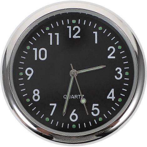 Horloge numérique de tableau de bord avec affichage de la température (1/3)