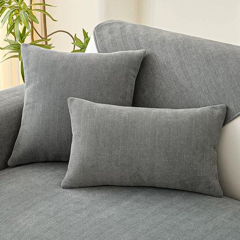 1 Housse de canapé, Antidérapante, Protection animaux, Tissu haute densité, Lavable, Salon 1 2 3 4 places (1/5)