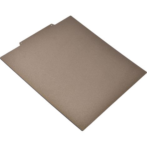 Plateau Magnétique Flexible Double Face Texturé en Acier à Ressort PEI pour Imprimante 3D 255x255mm (1/5)