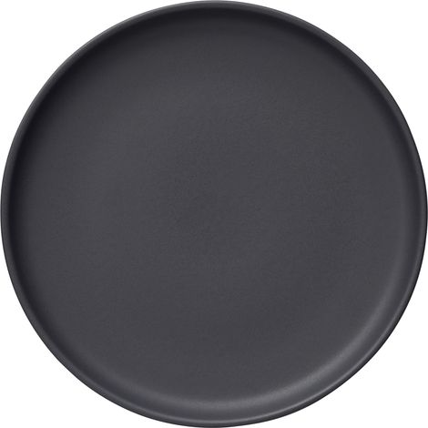 Lot de 6 assiettes en Grès Minuit H 30 mm Ø 220 mm - Was Germany