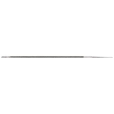 Lime d'affûtage pour scies à chaîne DIN 7262 L. 200 mm coupe transv. 4.5 mm coup