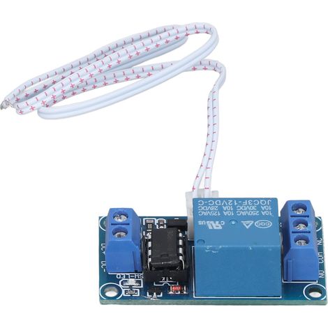 Module relais auto verrouillage bistable 12V composants électroniques carte commande microcontrôleur pour domotique et industrie (1/5)