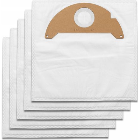 5 bolsas sintéticas para Karcher WD2 A2004 2054 MV2  6.904-322.0 (1/3)