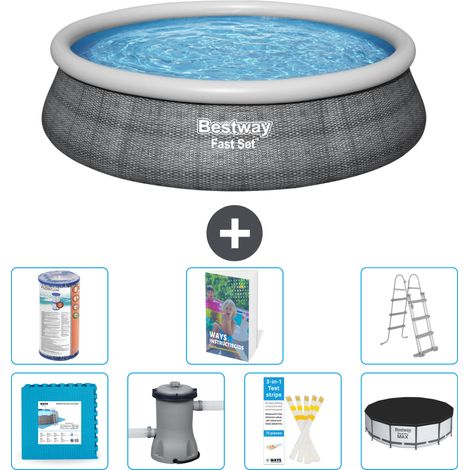 Bestway Bestway Fast Set Ronde - 457x107 cm - 8-pièces S428 (1/5)